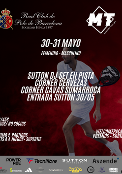 Cartel del torneo